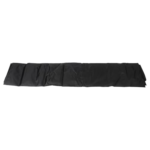 420D Oxford Foosball Table Cover 63x45.3x19.7 Inch, Waterproof Outdoor Soccer Table Protector with Silver Coating for Sun Dust Rain, Gray Black with Storage Bag