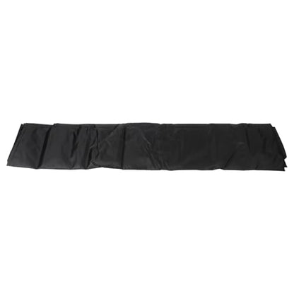 420D Oxford Foosball Table Cover 63x45.3x19.7 Inch, Waterproof Outdoor Soccer Table Protector with Silver Coating for Sun Dust Rain, Gray Black with Storage Bag