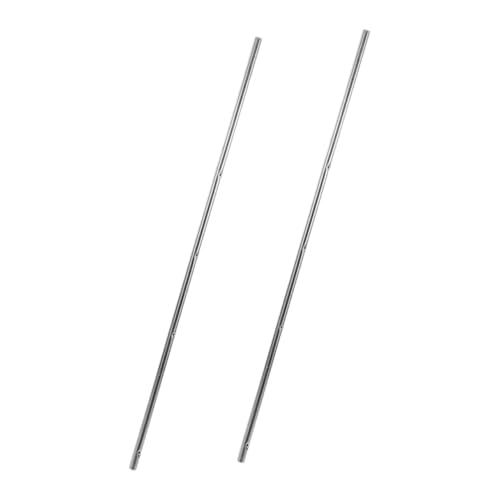 Abaodam 2pcs Foosball Table Replacement Rods Durable Iron Handles for Soccer Game Table Easy Setup and Operation Strong and Convenient Accessory