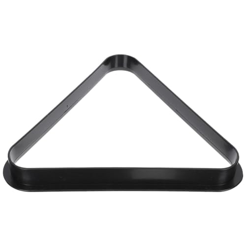 Yardwe Mini Triangle Pool Rack Billiard Ball Triangle Rack Diamond Rack Pool Table Ball Holder Positioning Rack for Miniature Pool Billiards Accessory - size: 12.9X12.9CM