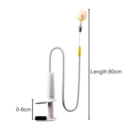 DYNWAVE Pingpong Training Robot, Table Tennis Robot Training Device Kids Table Tennis Trainer Fixed Fast PingPong Ball Clip