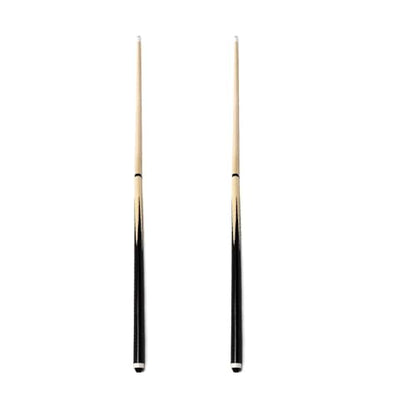 Hardwood Billiard House Cue Sticks Pool Cue - style: 48 Inch -Set 2