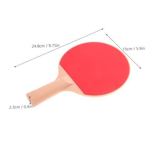 UKCOCO Table Tennis Racket Set Outdoor Elastic Paddle Kit with Plastic Balls Durable and Lightweight Paddles for Fun Games and Competitions for All Skill Levels