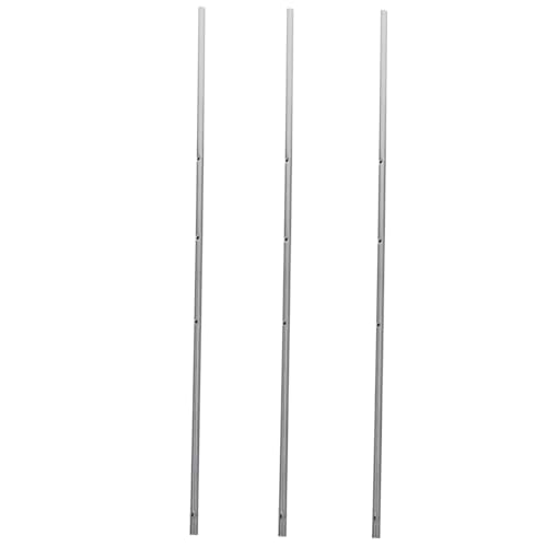 Toddmomy 3pcs Soccer Table Handle Replacement Foosball Machine Pole Metal Rod for Boys