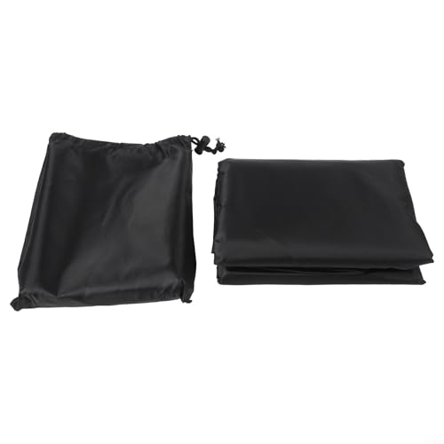Foosball Table Cover In Waterproof Outdoor Dustproof UV Protection With Storage Bag(black)