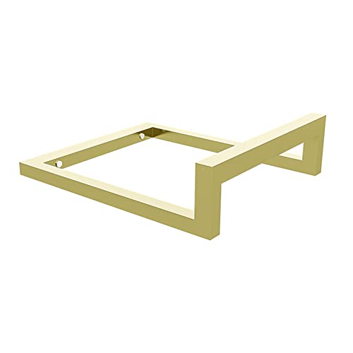 CMMC Industrial Pipe Wall Mounted Sports Equipment Storage Rack, Yoga Mat Storage Rack Gym Soccer Rack Home Nursery Basketball Rack on The Wall Wall-Mounted Finishing Shelves, 1 Pack - color: Gold, size: B