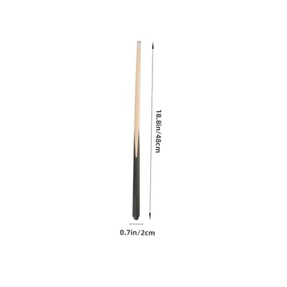 Yardwe Smooth Mini Billiards Stick Set Shorty Pool for Boys and Girls and Adults