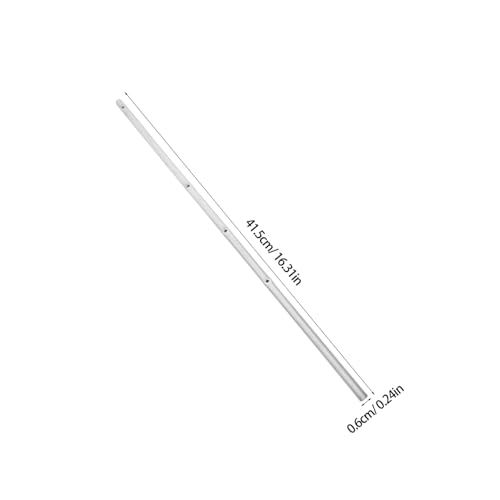 Table Soccer Machine Operation Pole Replacement Steel Rod with Comfortable Metal Handle Ergonomic Football Table Accessory for Foosball Game Long Suitable for Adult