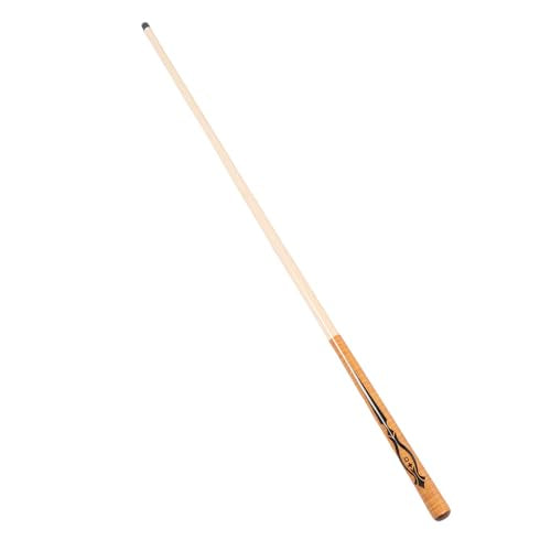 Drfeify Short Pool Cue Stick, 41.34in Maple Billiard Cue with 14mm Tip for High Accuracy and Control, 2 Piece Design for Beginners and Professionals