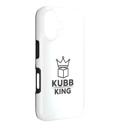 Kubb King Funny Viking Chess Lawn Game Player Gift Case for iPhone 17