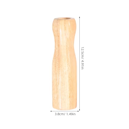 balacoo Ergonomic Solid Wood Foosball Table Handles Non-Slip Replacement Soccer Table Grip Parts 4.92 Inch for Home Game Room Play