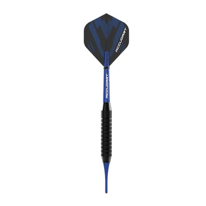 Accudart 24‑Pack Soft Tip Dart Multi‑Pack – Onyx Coated Barrels, Polycarbonate Shafts, Standard Poly Flights – 16‑Gram Soft Tip Darts for Electronic Dartboards