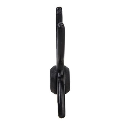 Imperial Billiard/Pool Cue Accessory: Slip-On/Portable Moosehead Bridge Head, Plastic , Black