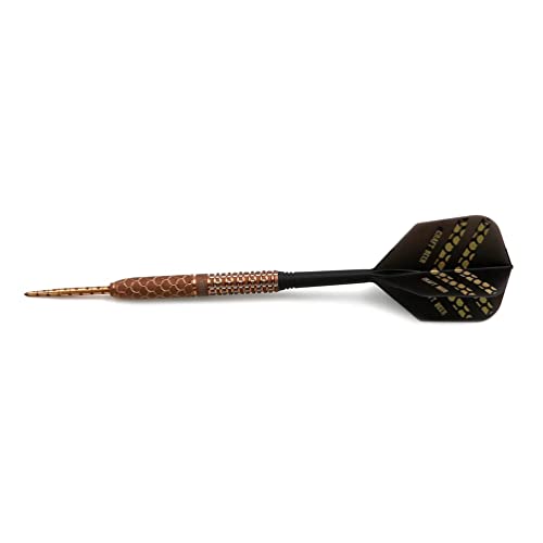 CUESOUL Cocktail/COLA Beer/Draft Beer with Oil Paint Finished-21g/22g/23g Steel Tip 90% Tungsten Dart Set - color: Craft Beer-23g