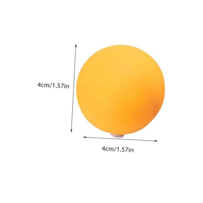 VICASKY 30pcs Enhanced Control Table Tennis Balls Holes Silicone Plugs Training Pong Balls