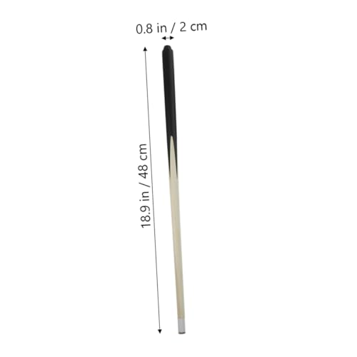 VICASKY 48cm Mini Pool Stick Set for Kids 4pc Billiard Cue Sticks Wooden Pool Cues Anti-Skid Grip for Children’s Game Room
