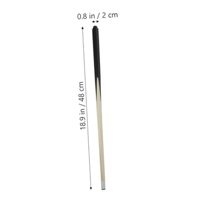 VICASKY 48cm Mini Pool Stick Set for Kids 4pc Billiard Cue Sticks Wooden Pool Cues Anti-Skid Grip for Children’s Game Room