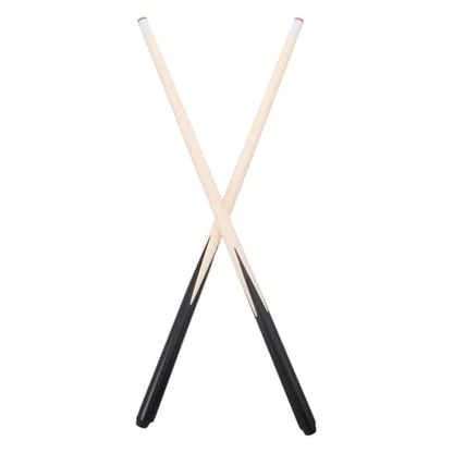 2PCS Children's Billiard Stick Short Billiard Cue Reusable Mini Pool Cue Space Short Pool Mini Table Game Sticks Maple Wood Accessories 48cm
