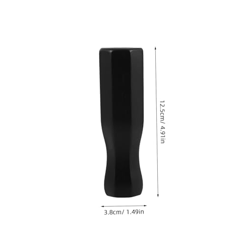 Sturdy Foosball Handle Grip Ergonomic Nonslip Replacement Part for Easy Installation and Enhanced - color: Black