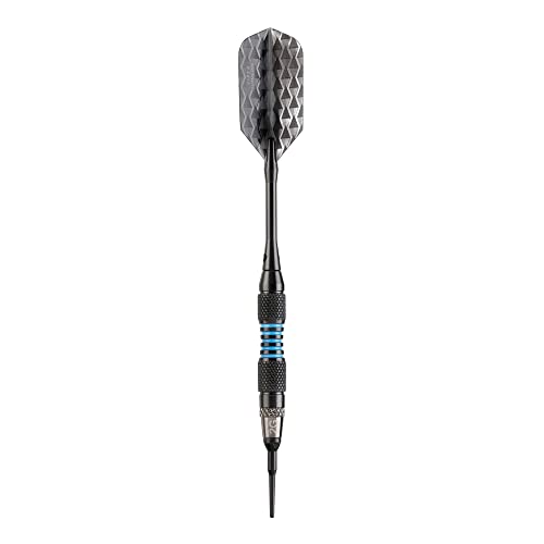 Viper Bobcat Adjustable Soft Tip Darts Blue Rings 16-18 Grams