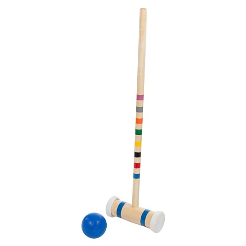 Framco Deluxe Amish Made 8 Player Maple Hardwood Croquet Set