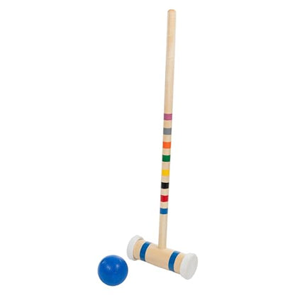 Framco Deluxe Amish Made 8 Player Maple Hardwood Croquet Set