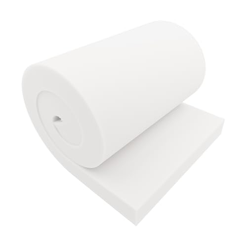 GoTo Foam 3" Height x 24" Width x 72" Length 44ILD (Firm) Upholstery Cushion Made in USA (Pack of 2) - color: Firm, size: 3x24x72 (Pack of 2)