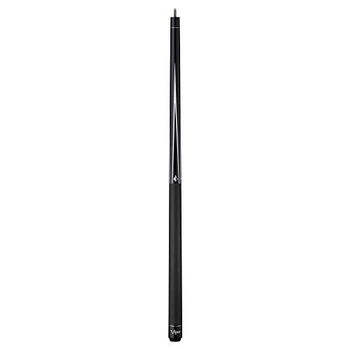 Viper by GLD Products Diamond 58" 2-Piece Pool Cue - color: Black Finish, size: 21 Ounce