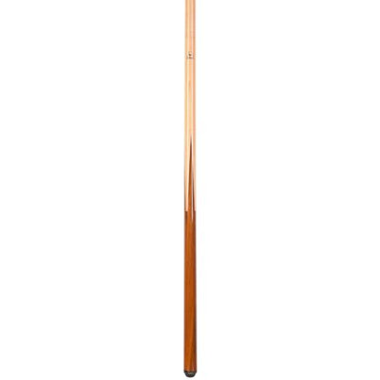 ASKA Sneaky Pete Pool Cue Stick 58", Maple Spliced Exotic Wood, 13mm Tip, 5/16x18 Joint, Wrapless Billiard Cue, 2-Piece Construction - size: 19-Ounce