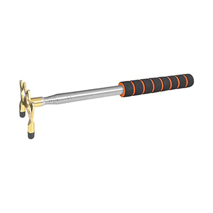 Retractable Billiards Cue Stick Bridge, Pool Bridge with Removable Bridge Head