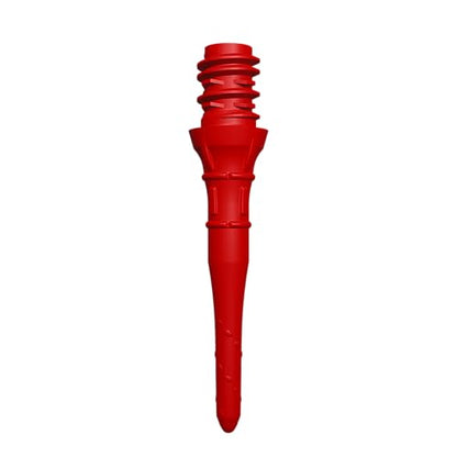 L-style Premium Lippoint - Soft Tip Dart Points - Short Length - color: Red