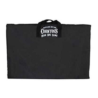 Driveway Games Backyard Edition Portable Toss Cornhole Game Set Regulation Size 2 Target Boards, 8 Bean Bags, and Carry Bag, Red/Blue