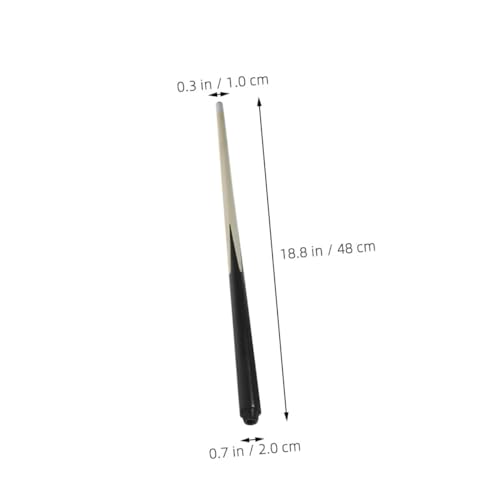 FRCOLOR 3Pcs Mini Wooden Billiard Cue Sticks for Compact Lightweight Pool Cue for Tight Spaces Design Easy to Use for Young Billiards Enthusiasts