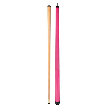 ASKA Short Kids Cue LCS, Canadian Hard Rock Maple Billiard Pool Cue Stick - color: Pink 52-Inches, SWP52P