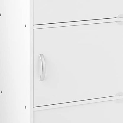 HODEDAH IMPORT Bookcase - color: White