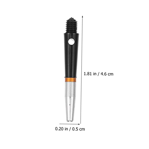 ibasenice Accessories Throwing Rotate Stems Short Shafts Soft Tip Flying Shaft Wear-Resistant Poles Replaceable