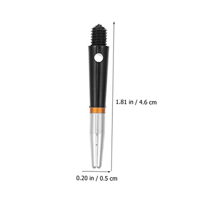 ibasenice Accessories Throwing Rotate Stems Short Shafts Soft Tip Flying Shaft Wear-Resistant Poles Replaceable