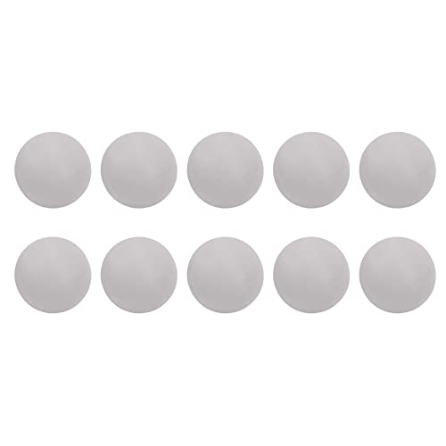 Drfeify EVA Foam Balls, 10pcs 65mm Soft Practice Balls with High Hit and Abrasion Resistance for Indoor Outdoor Training, Kids and Pets Play - color: Grey