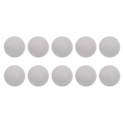 Drfeify EVA Foam Balls, 10pcs 65mm Soft Practice Balls with High Hit and Abrasion Resistance for Indoor Outdoor Training, Kids and Pets Play - color: Grey