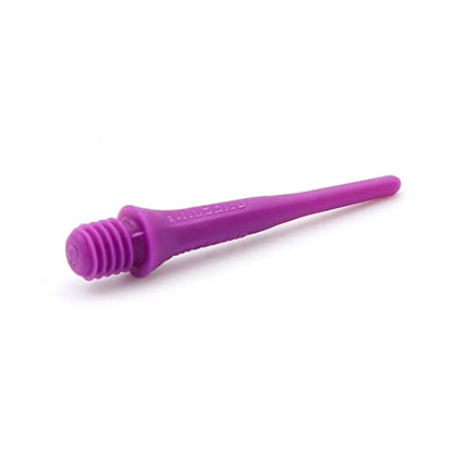 CUESOUL TOUCH-24.5mm Point Soft Dart Tip Point for Dart Tip Replacement - color: Purple