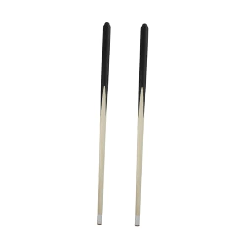 POPETPOP 2Pcs Small Pool Cue Sticks for Billiard Cue for Beginners Lightweight Wooden Billiard Sticks Designed for Comfort and Control for Teens