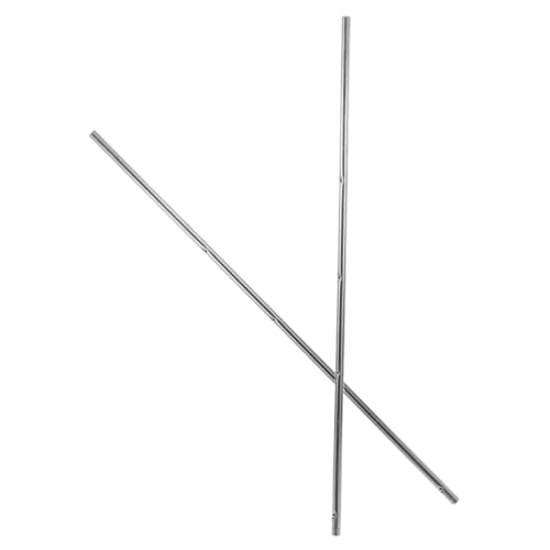 Abaodam 2pcs Foosball Table Replacement Rod Iron Poles Soccer Game Accessory for Adult and Tabletop Football Machine with Ergonomic Design and Easy Installation