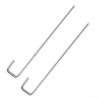 J-Clip Replacement Set of 2 for Table Tennis Steel Clamps Designed for Standard Table Tennis Table Use