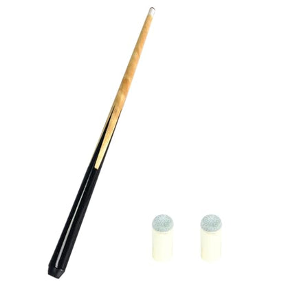 Short Pool Cue Stick Billiard Cue Rod for Tight Spaces Hardwood Pool Table Stick for Beginners Learning Billiards at Home