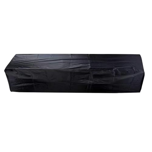 Heavy Duty Snooker Pool Table Dust Cover Anti-UV Tear Resistant Polyester Fabric Outdoor Furniture Cover Black (160 * 115 * 50cm)