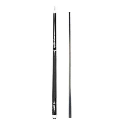 Carbon Fiber Pool Cue 58" 2-Piece Cue Stick Professional Cue Carbon Technology Low Deflection Billiard Cues（Weight can be Adjusted） - color: Phantom-leather grip, size: 10.5mm