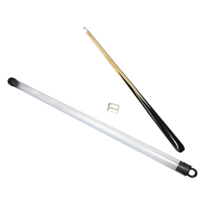 Mikikit Boys and Girls Wooden Pool Cue Stick Billiard Cue for Boy Girl Hardwood Pool Skills for Spaces and Young Players