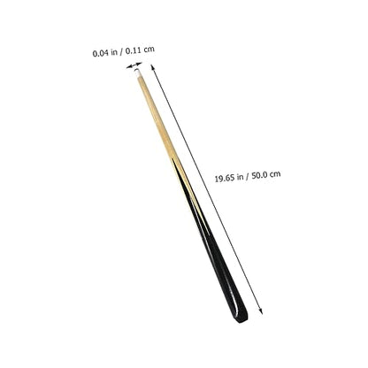 Hemobllo Wooden Pool Cue Stick for Boy Girl Billiard Cue for Boy Girl Lightweight Billiard Tool for Learning and Fun for Spaces and Accurate Shots