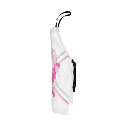 Castle Fairy Boy Soccer Kitchen Apron - color: Cheer Pink