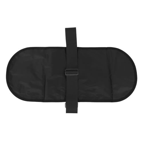 Discus Carrier Bag, Oxford Fabric Water Proof Track Field Equipment Pouch Adjustable Shoulder Throwing Sports Backpack for Men and Women, Holds 2Pcs 2KG Discus - color: Black